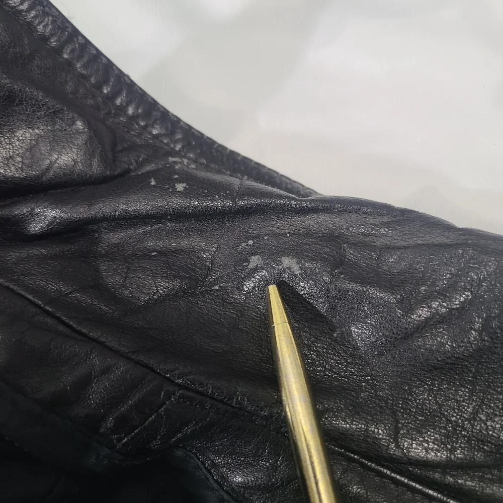 Wilson's‎ Motorcycle Men's Black Vintage Leather Jacket Size 42